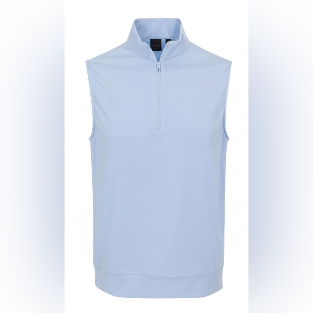 Dunning Men's Light Blue Sleeveless Vest